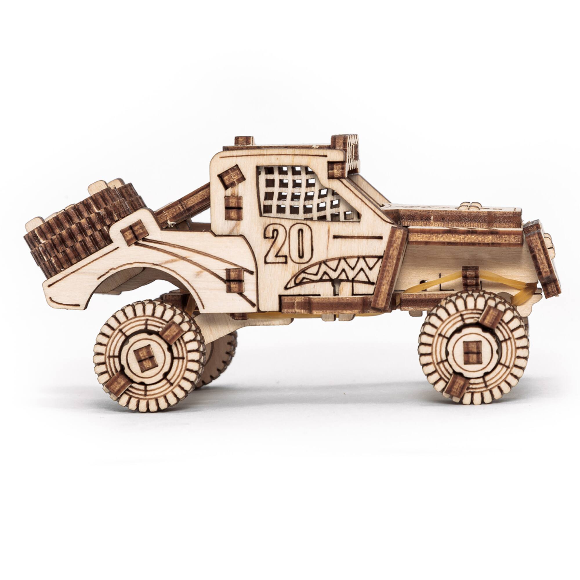 EWA™ Eco-Wood-Art 5-in-1 Vehicles 3D Wooden STEM Construction Kit